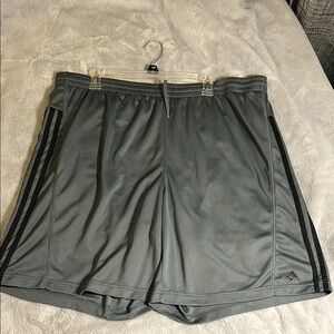 Adidas Men's Charcoal Athletic Shorts